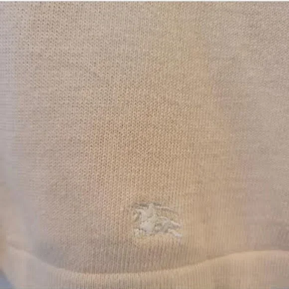 Vintage Burberry Polo Relax Loose Fit Knit Sweater - Picture 4 of 7